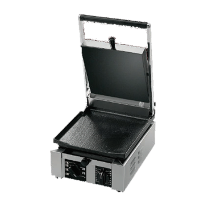 Univex PPRESS1F 9.8" x 10" Single Smooth Panini Press Grill