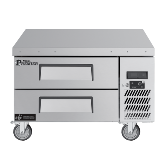 Versa Premier CCB-36VCP 35.6" Refrigerated Chef Base Equipment Stand With Two Drawers
