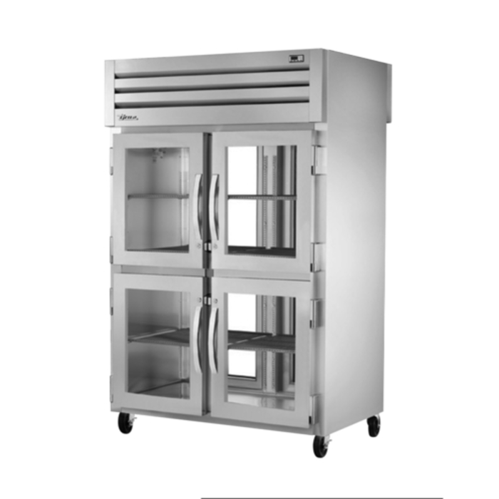 True STR2RPT-4HG-2G-HC 52.63" Pass-Thru Refrigerator