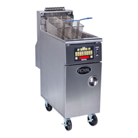 Royal RHEF-45-CM 45-50 lb. Delux Series Gas Floor Fryer