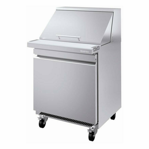 Infrico IRT-UC27PMT 27-5/8" One-Section Mega Top Sandwich/Salad Prep Table