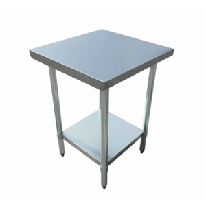 Admiral Craft WT-2424-E 24" x 24" Stainless Steel Top Work Table