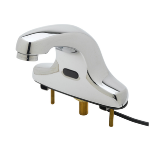 EFI SIF-5EF-2D-DS Electronic Hands-Free Deck Mount Faucet with Polished Chrome Finish.