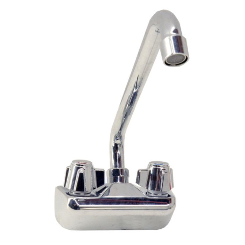 Commercial Bar Sink Faucet With 12 Inch Spout For Efficient Water Delivery In Busy Environments