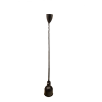 OMCAN FW-CN-0170B 6.7" Ceiling Mount Heat Lamp Retractable Cord