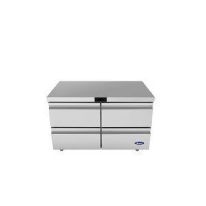 Atosa AUR48D4 48-1/4" Wide Undercounter Refrigerator with Drawers