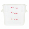 Durable Polycarbonate Food Container With Measurement Markings For Accurate Portioning And Easy Storage