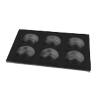 Unox TG935 GN 1/1 12"x20" Non-Stick Aluminum EGGX Combi Tray