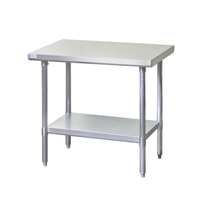 Blucair EW2460 60" x 24" Stainless Steel Top Work Table