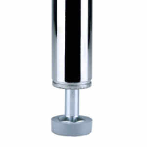 Rosko RO-ACC-WS-FOOT Adjustable Galvanized Steel Foot for Wire Shelving