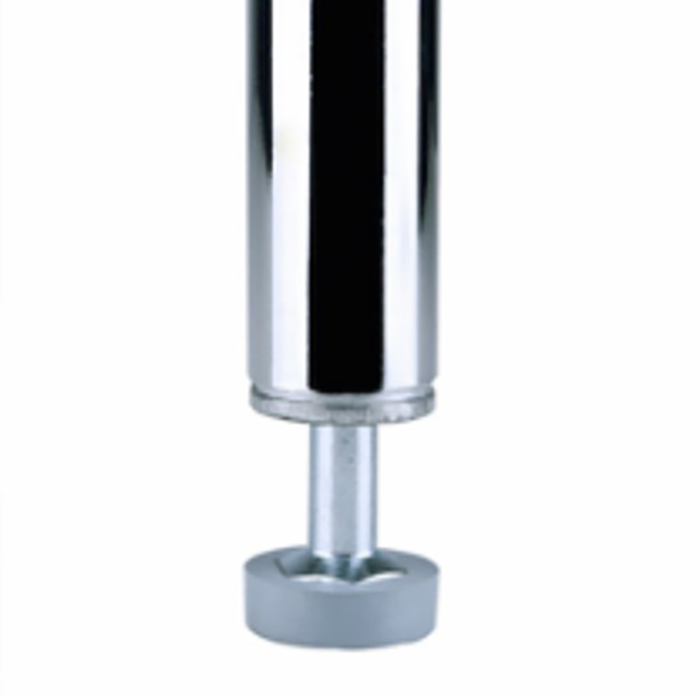Rosko RO-ACC-WS-FOOT Adjustable Galvanized Steel Foot for Wire Shelving
