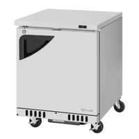 Turbo Air TUR-28SD-FB-N 27-1/2"W Undercounter Reach-In Refrigerator