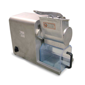 TRENTO 19921 Râpeuse à fromage électrique lourde pour fromage dur, machine commerciale italienne avec levier de sécurité et bac transparent