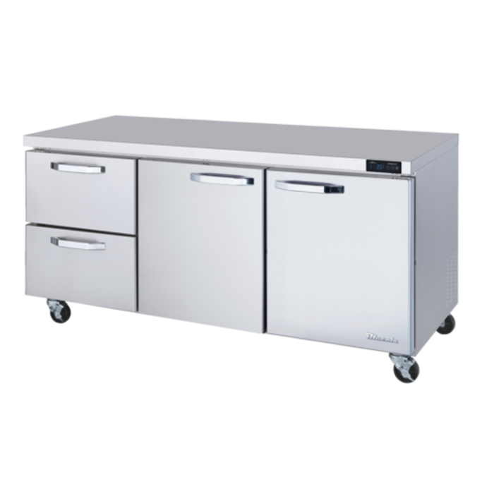 Blueair BLUR72-D2L-HC 72.41 Inch Undercounter Refrigerator