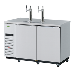 Turbo Air TBD-2SDD-N6 58-3/4"W Super Deluxe Draft Beer Cooler