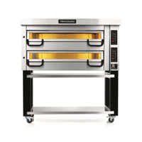 PizzaMaster PM 1132ED 63.2"W Electric Double Deck Pizza Oven