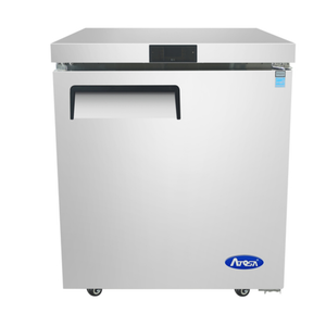 Atosa MGF8401GR 27.5-Inch Undercounter Reach-In Refrigerator