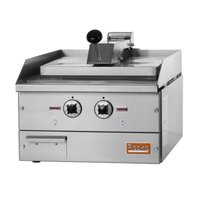 Rosko RO-PGCE-18-2 18"W Countertop Electric Sandwich Panini Grill