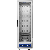 Mobile Insulated Warming Cabinet With Stainless Steel Construction And Interior Shelving For Food Holding