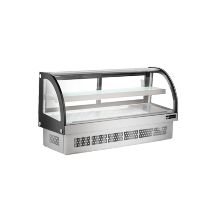 EFI CGCM-CT-6033 60.5" Refrigerated Drop-In Countertop Display Case