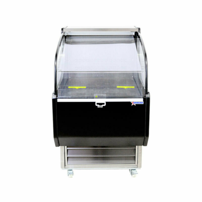 Omcan 44379 26" 6.6 cu. ft. Refrigerated Self-Serve Display Case