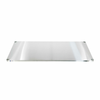 Omcan 44245 Sous-étagère pour accessoires de 30 » x 72 » Poly table plateau en acier inoxydable pour table de travail commerciale