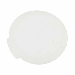 Omcan 80198 Couvercle rond transparent pour récipients de 6 et 8 pintes