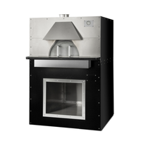 Earthstone Ovens Cafe' Series 48.25"W Wood/Gas Fired Pizza Oven