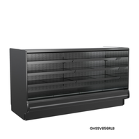 Structural Concepts GHSSV1256RLB 148-1/2"W Fusion Refrigerated Self-Service Display Case