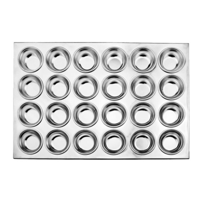 Omcan 80629 Muffin Pan, 20-1/2" x 14", 24-Cup Capacity