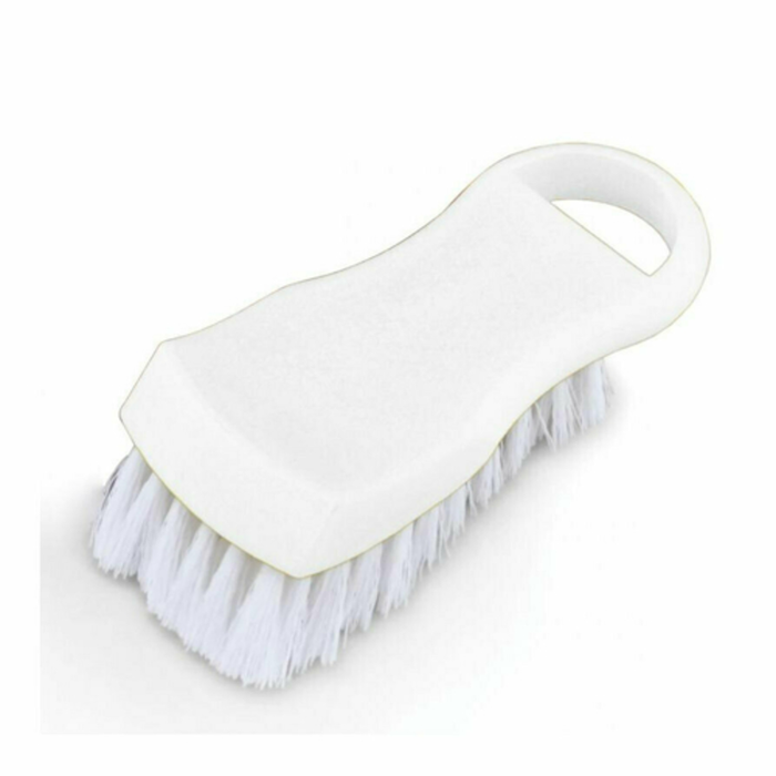 Omcan 80501 Cutting Board Brush with Looped Handle White