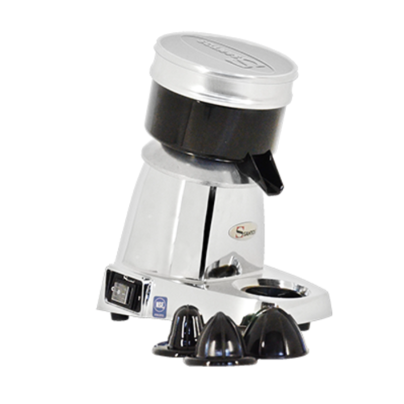 Santos 44025 Commercial Electric Citrus Juicer With Juicing Components And Ergonomic Design