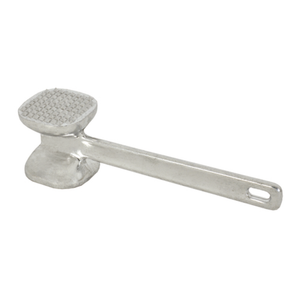 OMCAN 10457 Cast Alloy Meat Hammer Mallet with Dual-Sided Head cast aluminum meat tenderizer mallet textured head