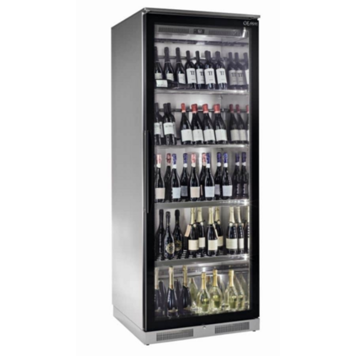 GEMM WD5121 31.9" Reach-In Wine Showcase Refrigerator With 162 Bottle Capacity