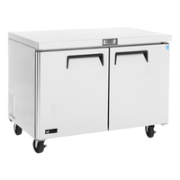 EFI Sales FUDR2-48VC 48.2 Inch Undercounter Reach-In Freezer