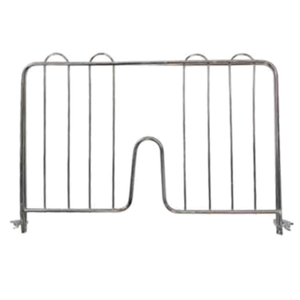 Séparateur d'organisateur chromé de 18 pouces de profondeur Omcan 24256 pour étagères grillagées
