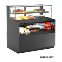 Structural Concepts NR3651RRSSV 35.75"W Reveal Combination Refrigerated Display Case