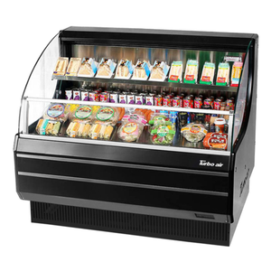 Turbo Air TOM-50LW(B)-N 50-7/8"W Horizontal Open Display Merchandiser