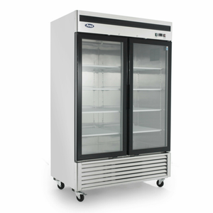 Atosa MCF8707GR 54.4" Glass Door Reach-In Refrigerator Merchandiser