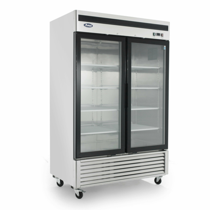 Atosa MCF8707GR 54.4" Glass Door Reach-In Refrigerator Merchandiser