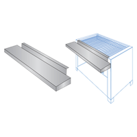 EmberGlo 4822-11 36-inch Drop Style Stainless Steel Work Shelf