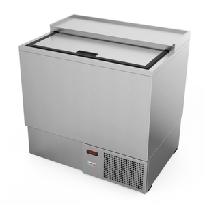 Alt Tag: Fagor FGF-36S-HC 36-Inch Stainless Steel Top-Loading Glass Froster commercial stainless steel glass and plate chiller
