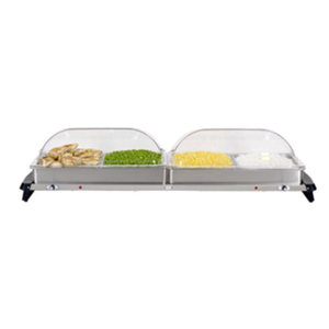 Cadco WTBS-4RT 41-1/4" x 14" Jumbo Buffet Server Warmer