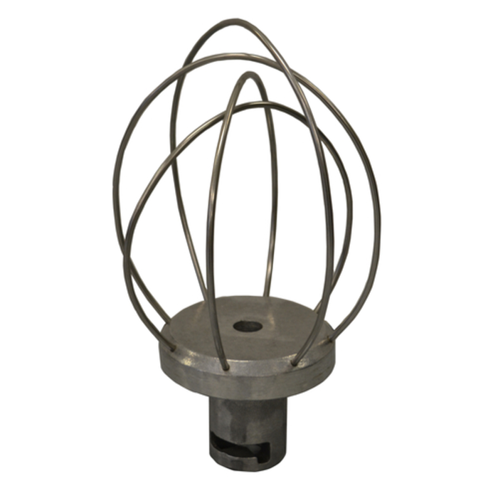 Univex 1020105 20 qt. Heavy-Duty Stainless Steel Wire Whip Attachment