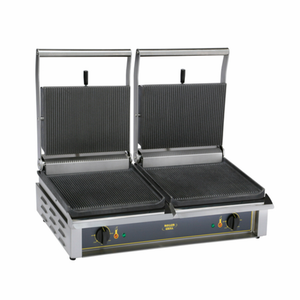 Equipex DIABLO 31.5-Inch Double Electric Panini Press Grill