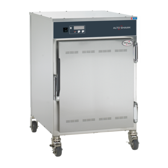 Alto-Shaam 750-S Halo Heat Low Temp Holding Cabinet With Mobile Features And Stainless Steel Finish