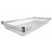 Omcan 47323 Wire Display Basket 18" x 36" Chrome NSF