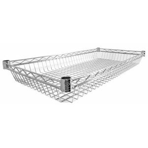 Omcan 47323 Wire Display Basket 18" x 36" Chrome NSF