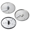 Dito Sama Mixer Disc Set: Three Discs For Slicing, Julienne, And Grating Efficiency In Food Preparation.
