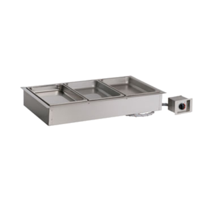 Alto-Shaam 300-HWI/D4 Drop-In Electric Hot Food Well Unit 3 Pan With Stainless Steel Design